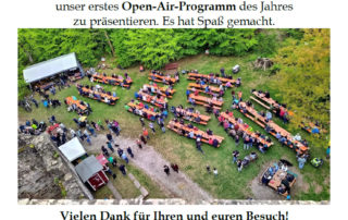 Rückblick zum 1. Mai Fest des MV "Lyra" Langensteinbach