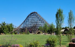 Achterbahn im Erlebnispark Tripsdrill